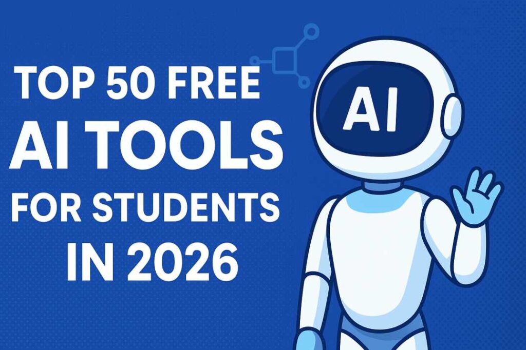 Top 50 Free AI Tools for Students in 2026 